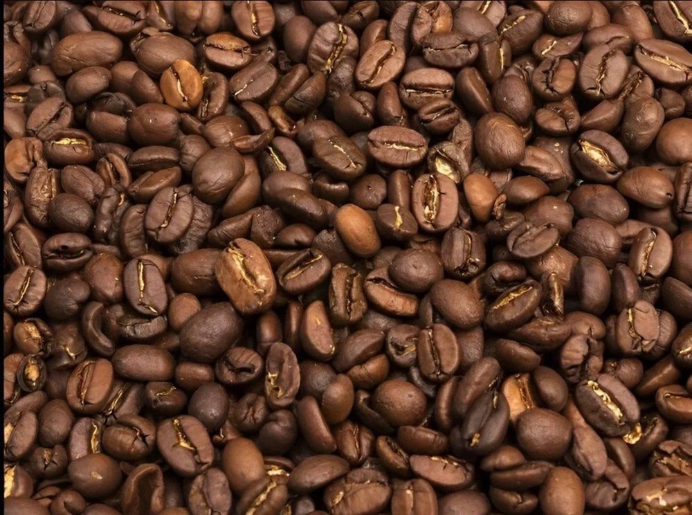Roasted coffee beans